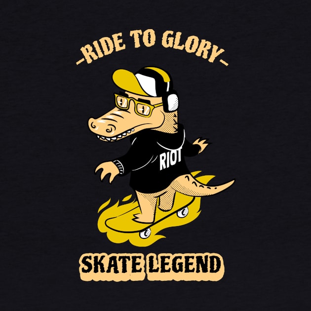 Ride to Glory Skate Legend by Mad Art